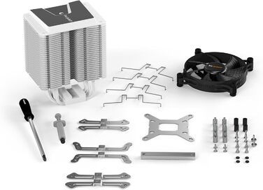 Кулер для CPU be quiet! Shadow Rock 3 White, 160W TDP, 135mm вентилятор, HDT, 4x Heatpipe, Slim Design