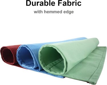 Weavric 12-Piece Cloth Napkins, 51x51 cm, Washable, Wrinkle-Free, Reusable, Pink, Table Napkins with Hemmed Edge, For Wedding, Party, Hotel, Restaurant