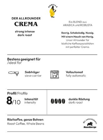 Кава в зернах Joerges GORILLA Super Bar Crema, темне обсмажування, 1 кг (набір 2 шт)
