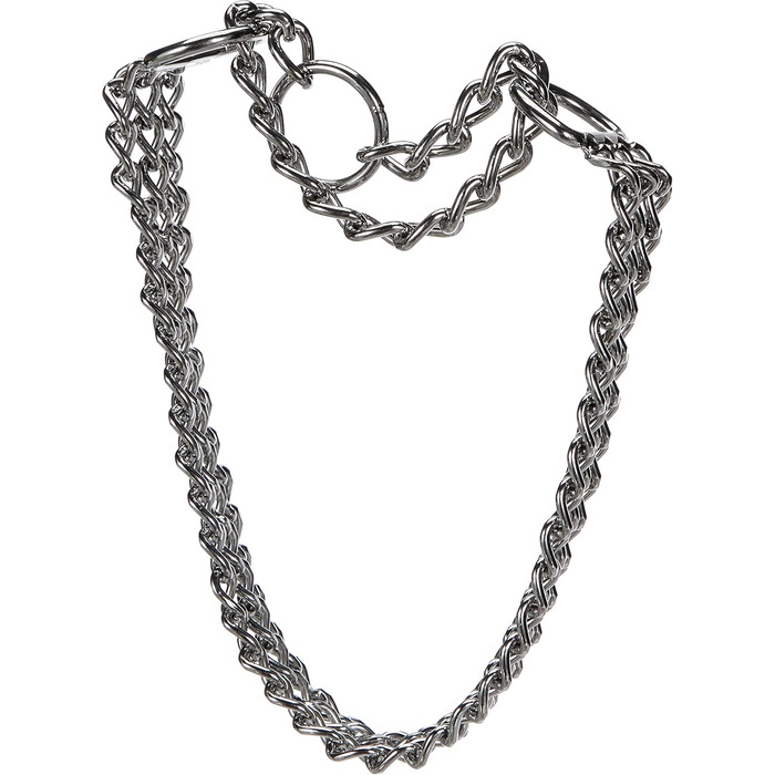 Нашийник для собак TRIXIE Zug-Stopp, розмір XL, обхват 65 см, хром, для великих собак