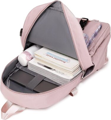 Жіночий рюкзак Acmebon для ноутбука, місткий, модний, повсякденний, фіолетовий