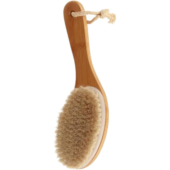 Horsehair bath brushes, wooden shower brushes, women's, men's bath brushes, back scrubbers for the shower