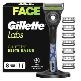 Чоловіча бритва Gillette Labs, металевий станок для вологого гоління, чорний