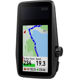 Велокомп'ютер COROS DURA Solar GPS, 120 годин роботи, сонячна зарядка, 2,7'' кольоровий сенсорний екран, навігація, двочастотний GPS