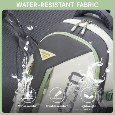 Шкільний рюкзак для підлітків (унісекс), 5-10 клас, 20L. Водовідштовхуючий, для ноутбука 15.6