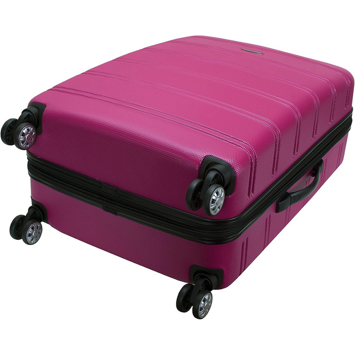 Чемодан для велосипеда Rockland Melbourne Hardside, розширюваний, 2 шт (20'/28'), Magenta