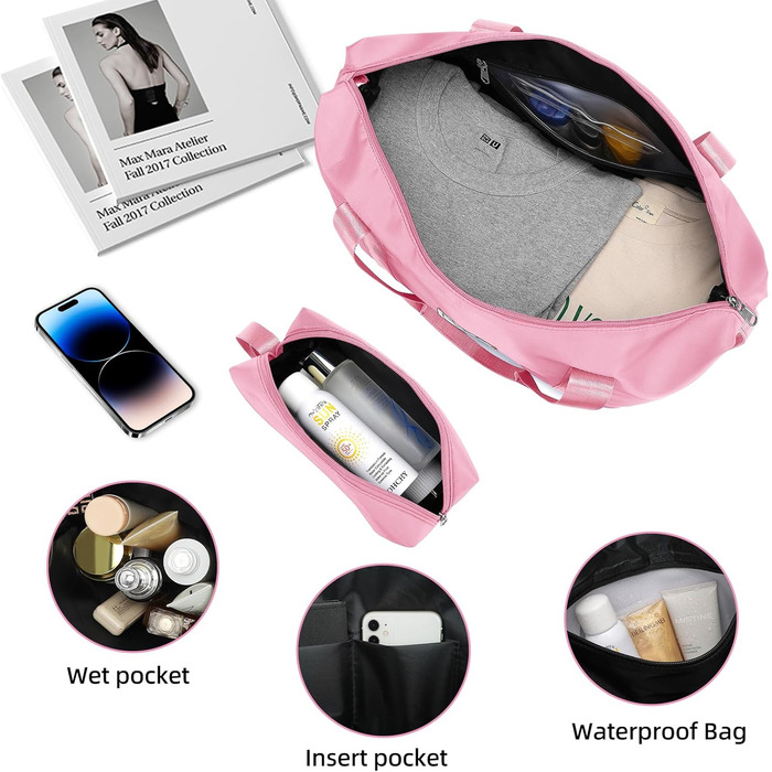 Набір валіз LARVENDER 5-ти частинний, з жорсткого пластику, розширюваний, з кодовим замком, (Колір персиковий-мерехтливий)