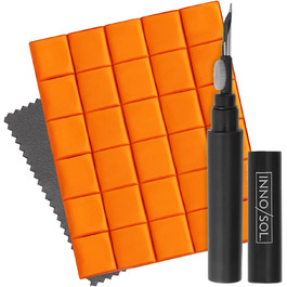 Набір для чищення AirPods, смартфона, камери та іншого: комплект для iPhone, клейка маса, очищувач для роз'ємів, мікрофібра, USB-C