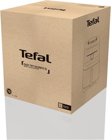 Фритюрниця Tefal Easy Fry Silence 7л з технологією Silent, 10 програм, біла (EY8421E0)