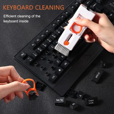 Набір для чищення клавіатури Vinabo 11 в 1: щітки, інструменти для AirPods, iPhone, iPad, навушників, телефону, камери, ноутбука