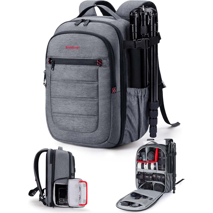 Bagsmart Рюкзак для фотоапарата та ноутбука 15.6