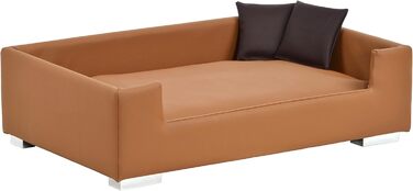 Софа для собак Candy | Лягушкове ліжко для собак для максимального комфорту | М'яка подушка для собак з бортиком, ідеально як переноска для собак | Корзина та ліжко для собак маленьких порід (Ньюгорт)