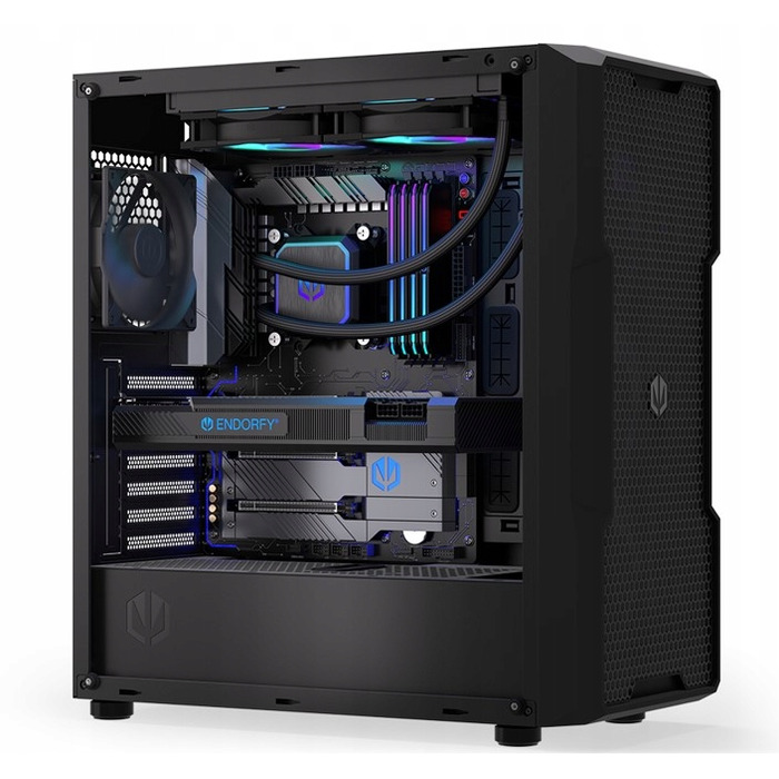 Рідинне охолодження ENDORFY Navis F240 ARGB, AIO, 2x120mm Fluctus ARGB
