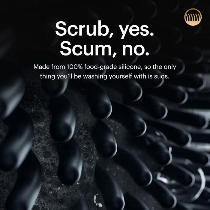 The Body Buffer від MANSCAPED®: силіконовий скрабер для тіла - ефективне очищення та пілінг, ергономічна ручка