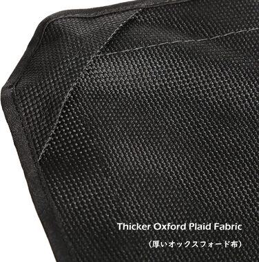 TRIWONDER Складний туристичний стільчик для кемпінгу, риболовлі та відпочинку на природі (Чорний, S)