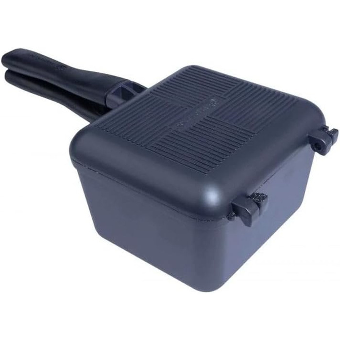 Сковорода та каструля RidgeMonkey Connect Deep Pan & Griddle Granite Edition для приготування їжі біля води