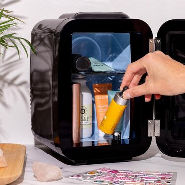 Mini Beauty Kühlschrank Stylpro Schwarz 4L: Для догляду за шкірою, серумами, кремами, масками та нігтями