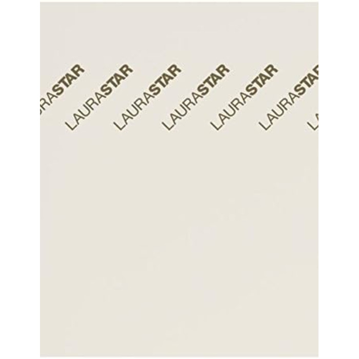 Laurastar Universal Ironing Cover - Beige Cotton Cover for Ironing Boards - 131cm x 55cm - Clip-On Design, Machine Washable