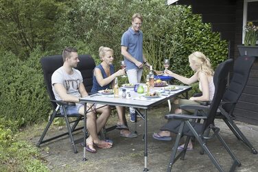 Кемпінговий стілець Crespo AP/237-AD-80, чорний, одинарний