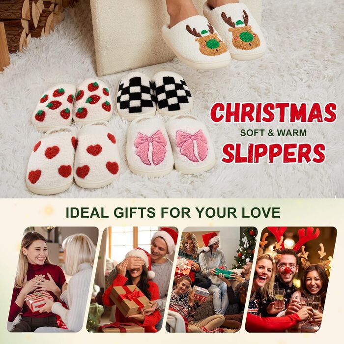 Теплі жіночі та чоловічі домашні тапочки з хутром для дому, зимові, з бантиком, розмір 36/37 EU, вузька форма