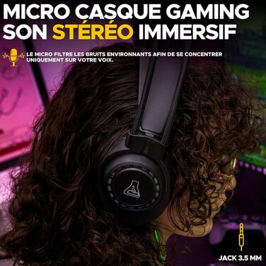 G-Lab Combo Natrium: Ігрова клавіатура, миша, навушники та килимок – 4 в 1 (USB, RGB, 19 антихостингові клавіші, 6400 DPI)