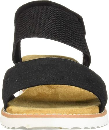 Сандалі жіночі Skechers Desert Kiss чорні 39 EU з мікрофібри та замші Gore-Tex