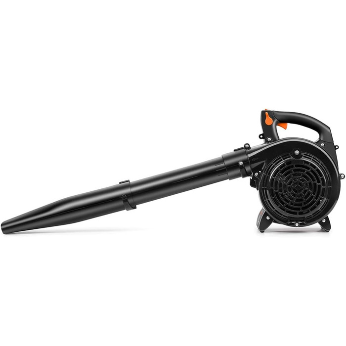 Бензиновий повітродув FUXTEC FX-LB126ECO, 2-тактний двигун 1 к.с., 0,7 кВт, 60 м/с, 4,5 кг, 450 мл