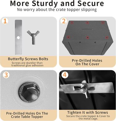 Настільний Топ для Кія (91.4 см) Rockever - Пластиковий, Антиковзкий, Легко Мити, з Кріпленням