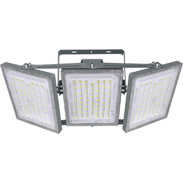 Світлодіодний прожектор STASUN 150W для вулиці, 15000 Лм, IP65, 6000K, з регульованими головками, водонепроникний для саду, гаража, готелю