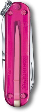 Мультитул Victorinox Classic SD: Швейцарський ніж, 7 функцій, з пилочкою для нігтів (Cupcake Dream)