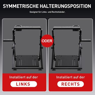 Ігровий стійка-держак для керма GTPLAYER Racing Wheel Stand з кріпленням для КПП V1 V2, регульований нахил, для PS4, Xbox, PC (Помаранчевий)