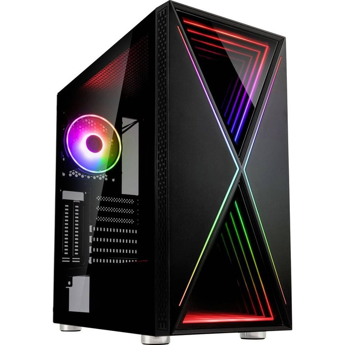 Корпус для ПК Kolink Void X ARGB Midi-Tower, чорний