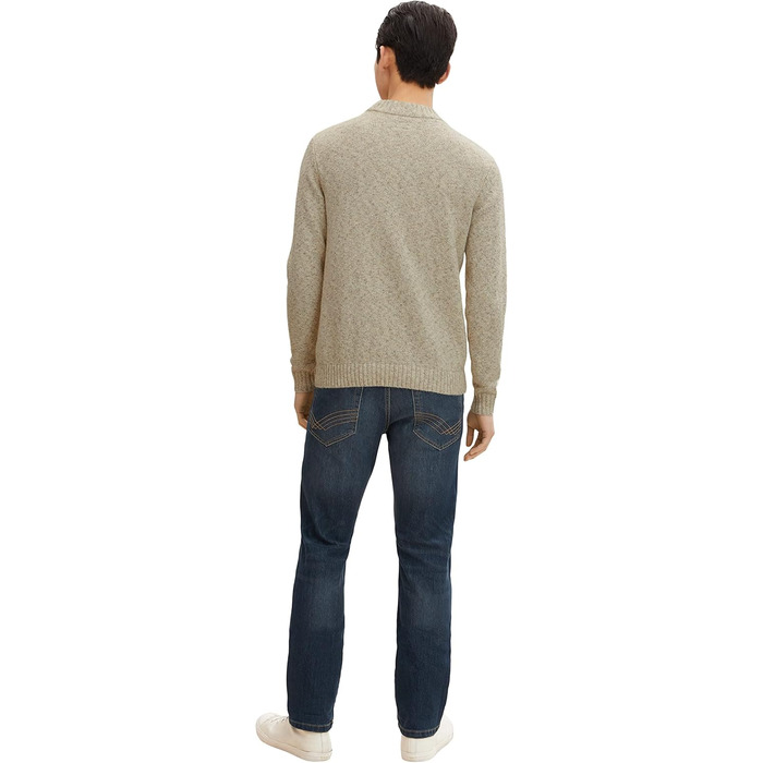 Джинси чоловічі Tom Tailor Marvin Straight 36W/32L, Mid Stone Wash - Оригінальний денім