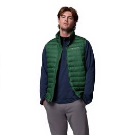 Чоловічий утеплений жилет Columbia Powder Lite II Vest, стібаний, колір Rain Forest