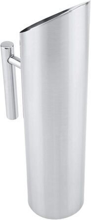 Water Carafe Pitcher Stainless Steel Water Jug for Home Office Hotel Cold Water Iced Tea Wine (2L)
