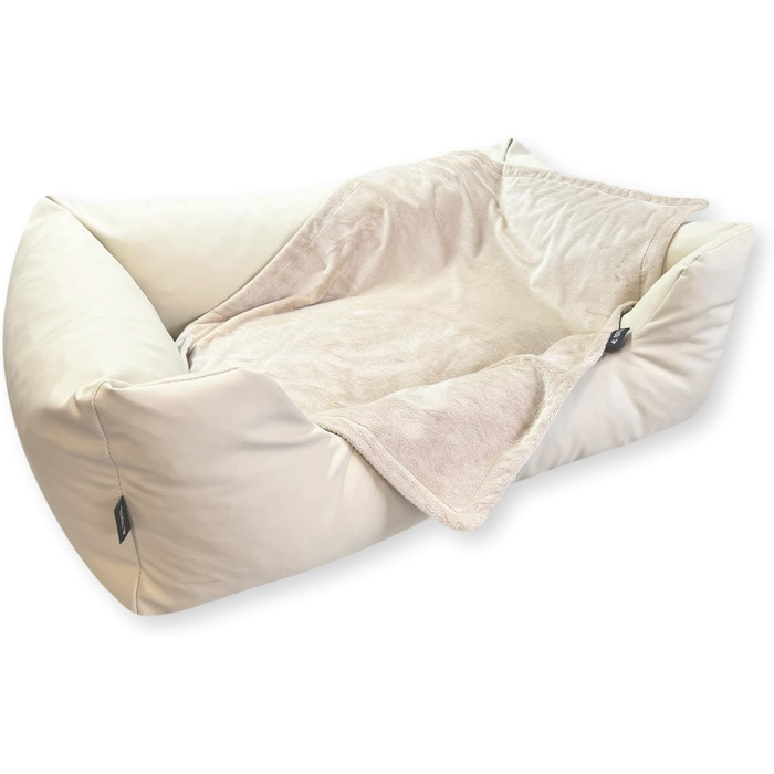 М'яка підстилка для собак та котів 120x90 см, сіра - 4L Textil