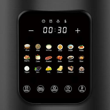 Мультиварка TurboTronic 5л 860Вт 18 програм, чорна