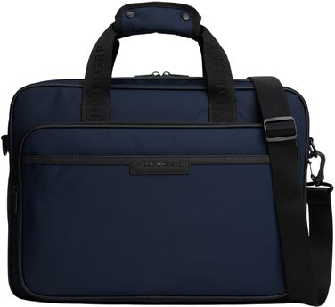 Сумка для ноутбука Tommy Hilfiger Repreve з ременем для візка, чорна (Black) - Універсальний розмір