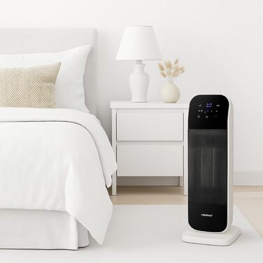 Електричний обігрівач та вентилятор Alpina - Турбо вентилятор з пультом та таймером, 2000W