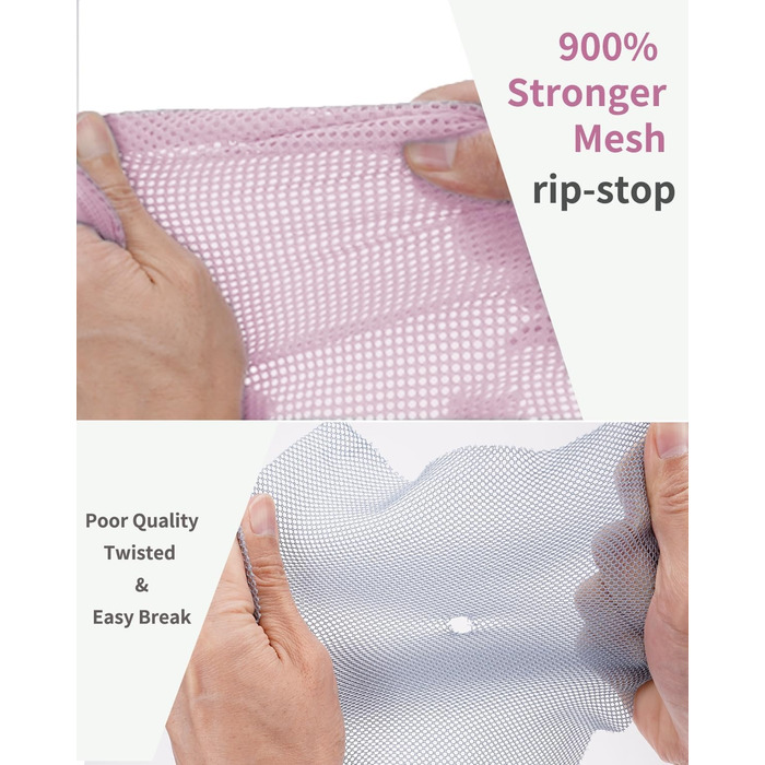 ECOHUB Органайзер для валізи, набір 6 шт. з ID-міткою, еко-пакувальні куби, легкі дорожні сумки, органайзер для рюкзака, патендована модель (Темно-рожевий)