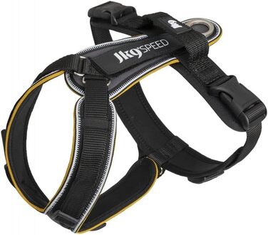 Шлейка для собак JK9 Speed, розмір M, сірий колір