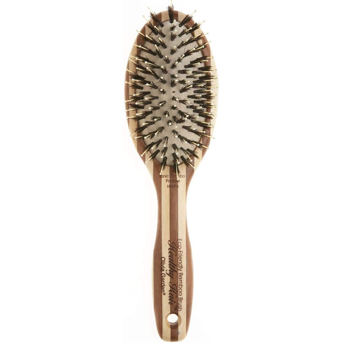 Щітка для волосся Olivia Garden Healthy Hair Bambus Ionic Paddle, HHP6 (1 шт.)