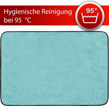 М'яка підстилка для собак Normani - Підстилка для тварин з безпечного матеріалу, 40x50/60x80/70x100 см (Блакитна)