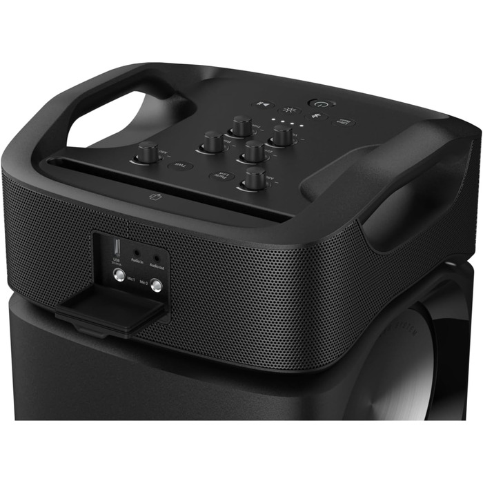 Портативна Bluetooth колонка Grundig GBT Black - потужний звук, акумулятор до 20 годин, Powerbank, водонепроникність, 160 Вт (Party Hit Max)