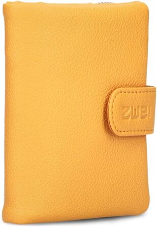 Two small ladies' wallets, M.Wallet MW5 wallet made of soft faux leather, wallet with snap button & zippered coin pocket, 6 card slots, 4 slip pockets, 1 bill compartment