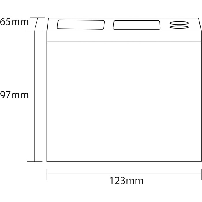 Підставка для електричної зубної щітки Sealskin Grace, органайзер для щітки, насадок та пасти, полирезин, білий, 6 x 12.3 x 10.2 см