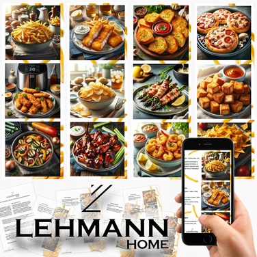 Аерофритюрниця Lehmann Fresco LHODF-1880 1800Вт 8л, сріблясто-сіра