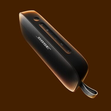 Портативна Bluetooth колонка Bose SoundLink Flex (2-ге покоління), водонепроникна, пилонепроникна, з природним звучанням, до 12 годин роботи від акумулятора, чорна