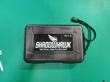 Ліхтарик Shadowhawk LED 450000 люмен, надяскравий, акумуляторний, тактичний, IP67, зум, 5 режимів для туризму, кемпінгу, походів