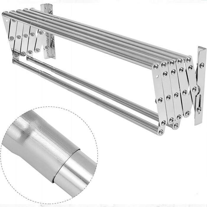 Складана сушарка для одягу, для використання в приміщенні та на вулиці